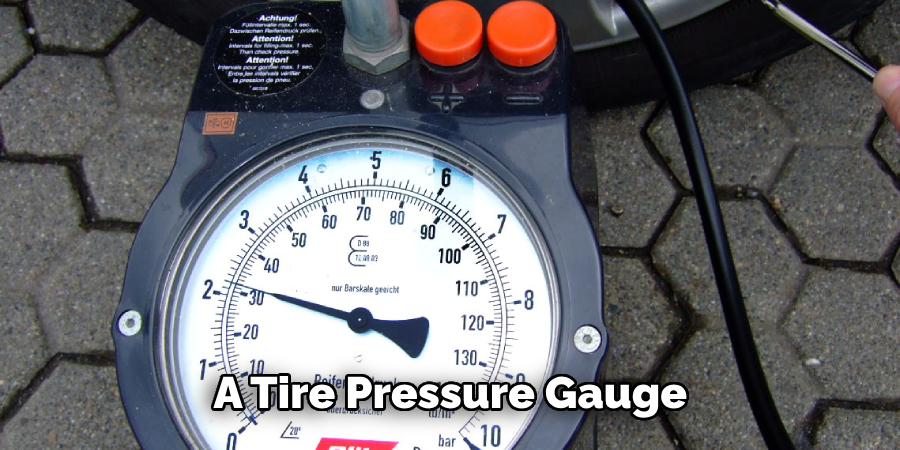 A Tire Pressure Gauge