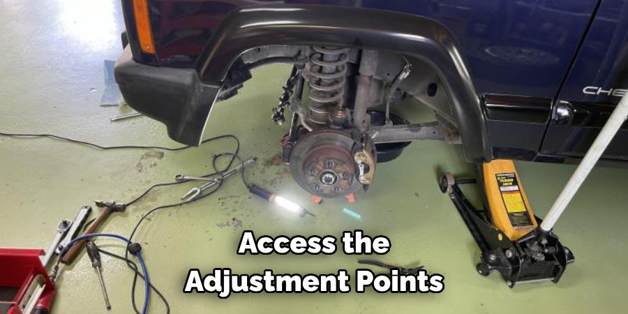 Access the Adjustment Points
