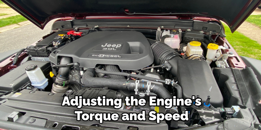 Adjusting the Engine's Torque and Speed