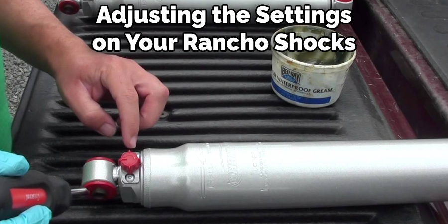 Adjusting the Settings on Your Rancho Shocks