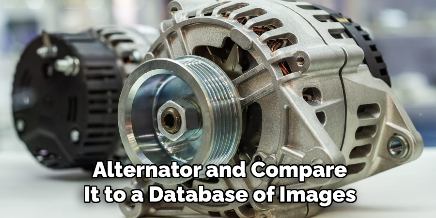 Alternator and Compare It to a Database of Images