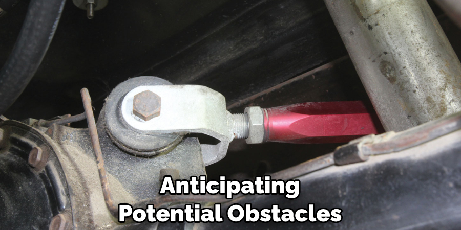 Anticipating Potential Obstacles