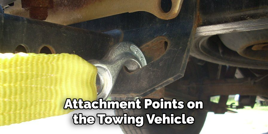 Attachment Points on the Towing Vehicle