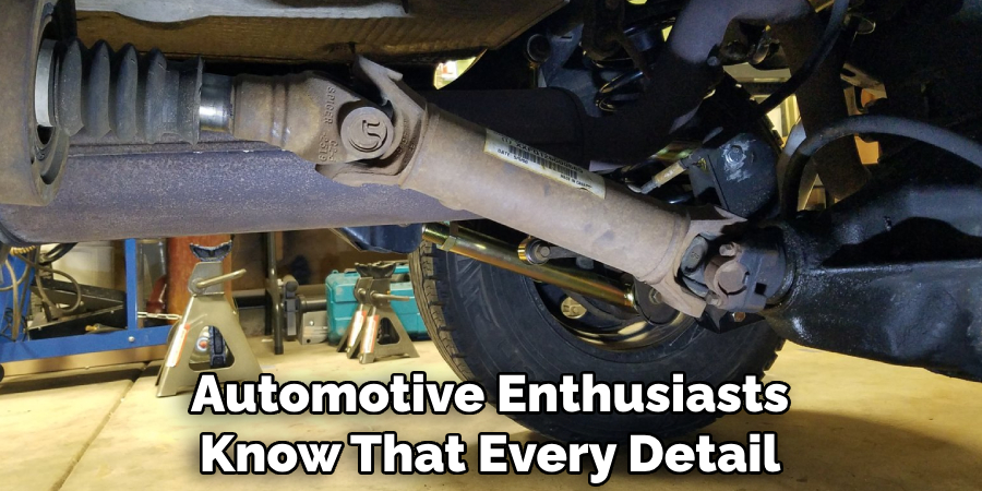 Automotive Enthusiasts Know That Every Detail