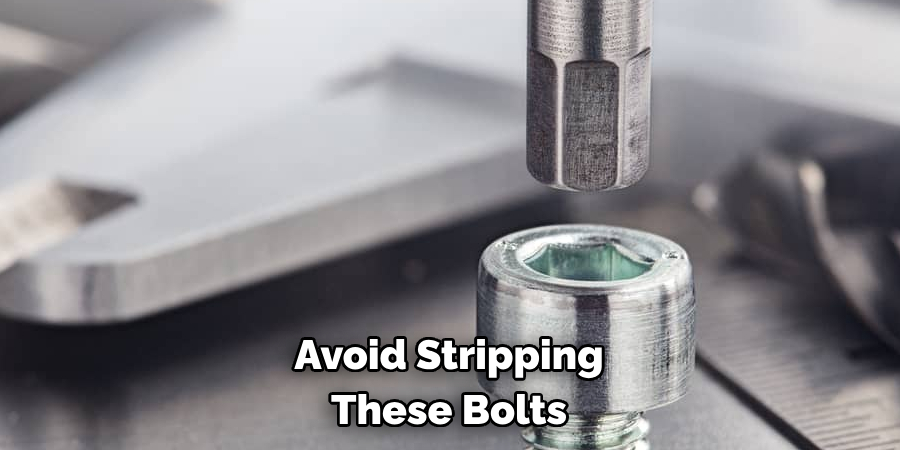Avoid Stripping These Bolts