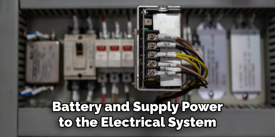 Battery and Supply Power to the Electrical System