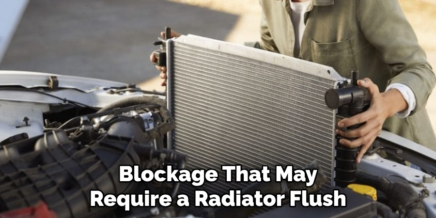 Blockage That May Require a Radiator Flush