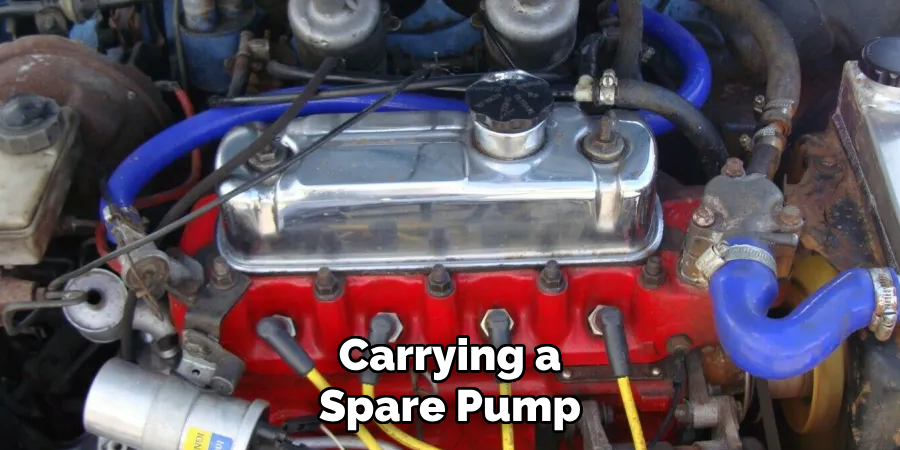 Carrying a Spare Pump