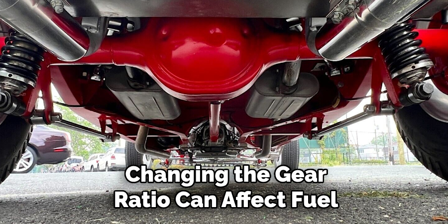 Changing the Gear Ratio Can Affect Fuel