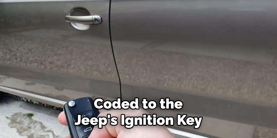 Coded to the Jeep's Ignition Key