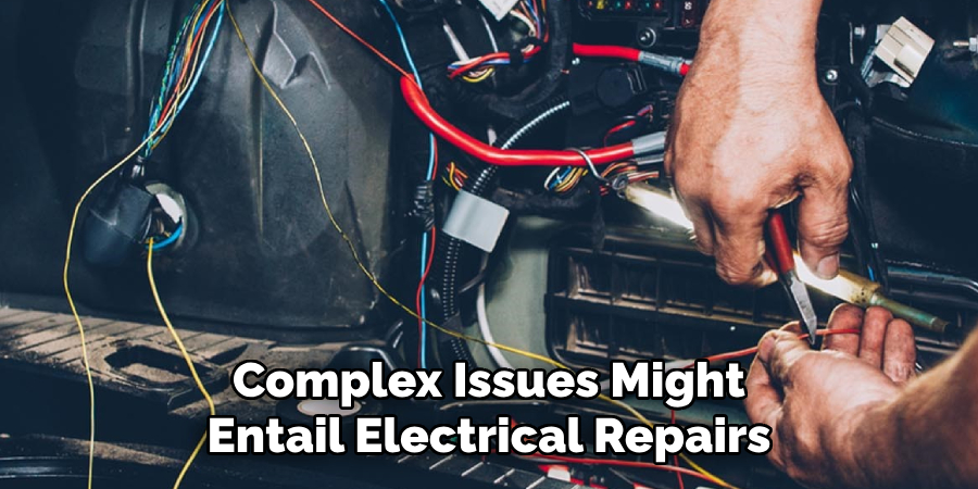 Complex Issues Might Entail Electrical Repairs