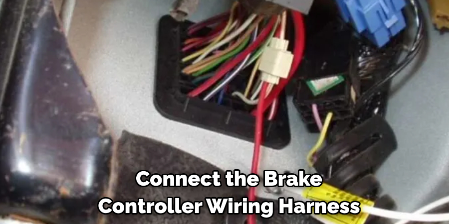 Connect the Brake Controller Wiring Harness