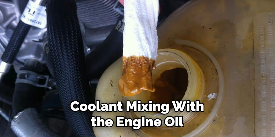 Coolant Mixing With the Engine Oil