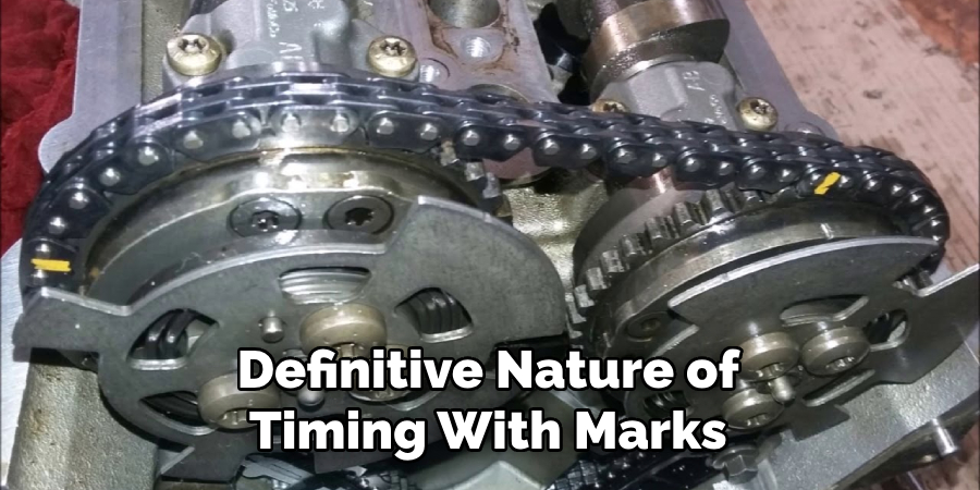 Definitive Nature of Timing With Marks