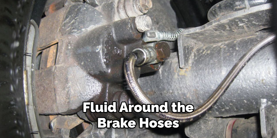 Fluid Around the Brake Hoses