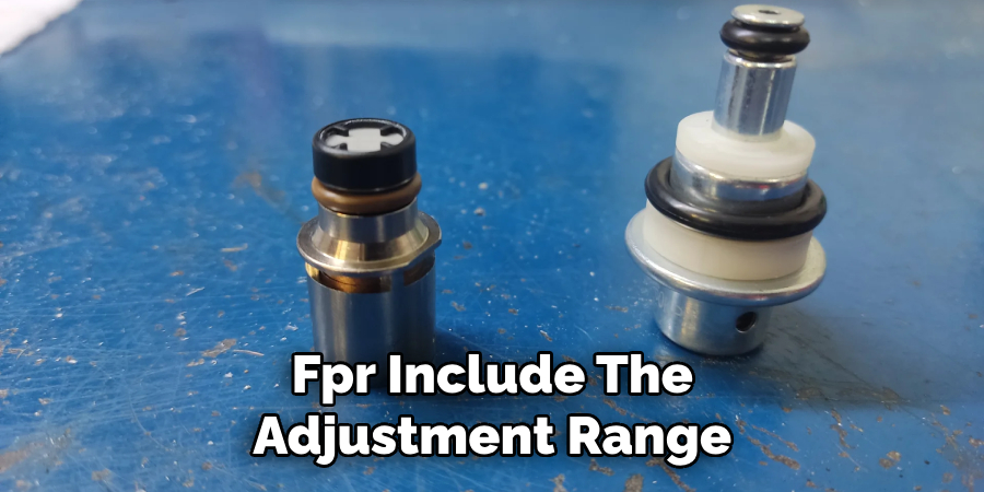 Fpr Include the Adjustment Range