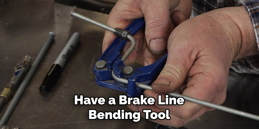 Have a Brake Line Bending Tool