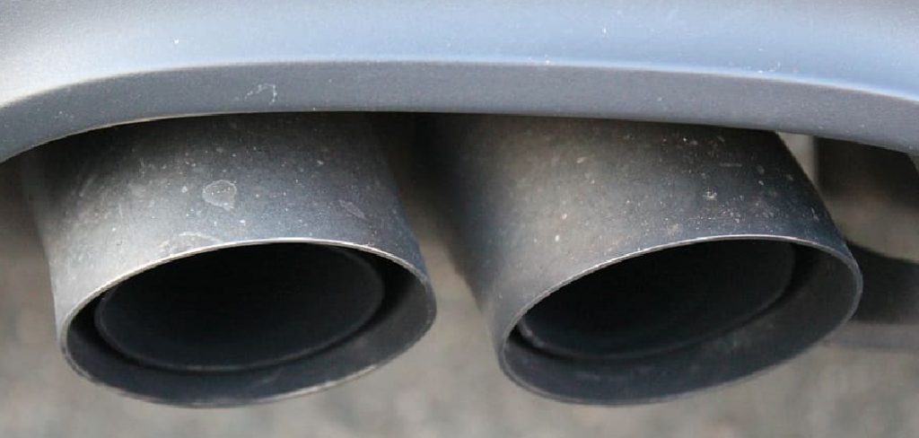 How to Clean Exhaust Pipe inside