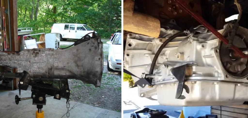 How to Drop a Transmission Without A Lift