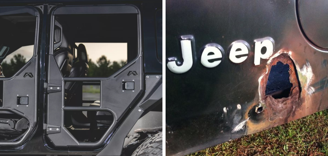 How to Fill Holes in Metal Jeep Wrangler Door