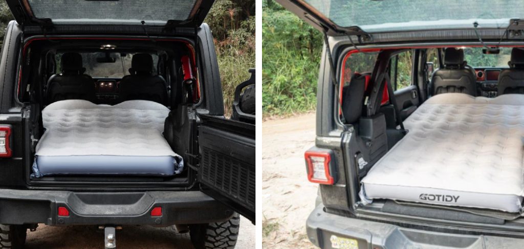 How to Fit Full Size Mattress in a Jeep Wrangler