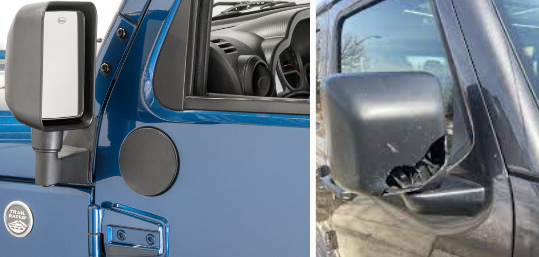 How to Fix Broken Side Mirror Plastic