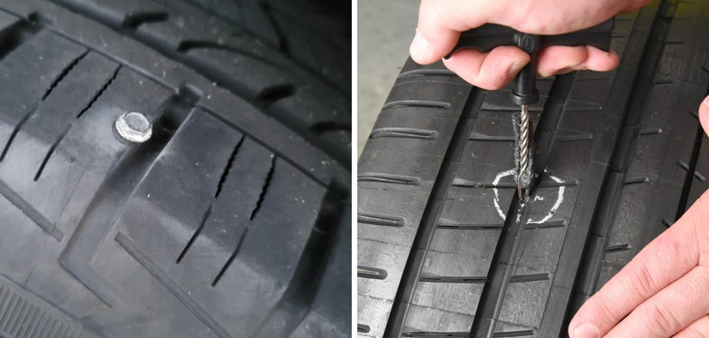 How to Plug a Tire Without A Plug Kit