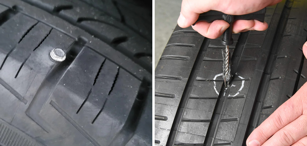 How to Plug a Tire Without A Plug Kit