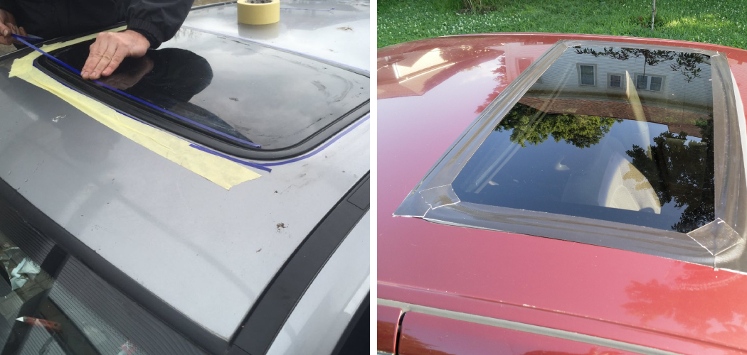 How to Seal Sunroof Permanently