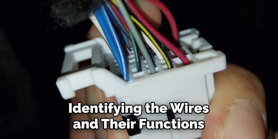 Identifying the Wires and Their Functions