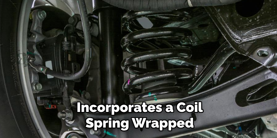 Incorporates a Coil Spring Wrapped