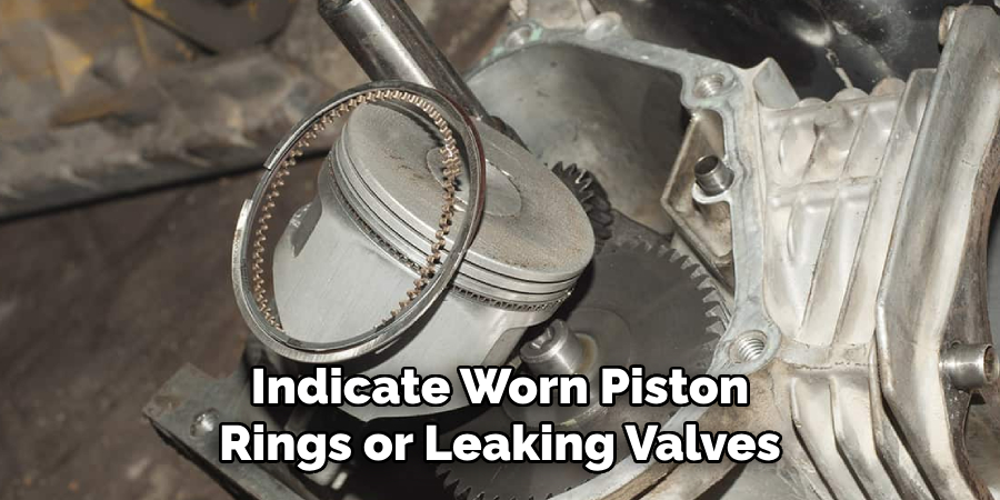 Indicate Worn Piston Rings or Leaking Valves