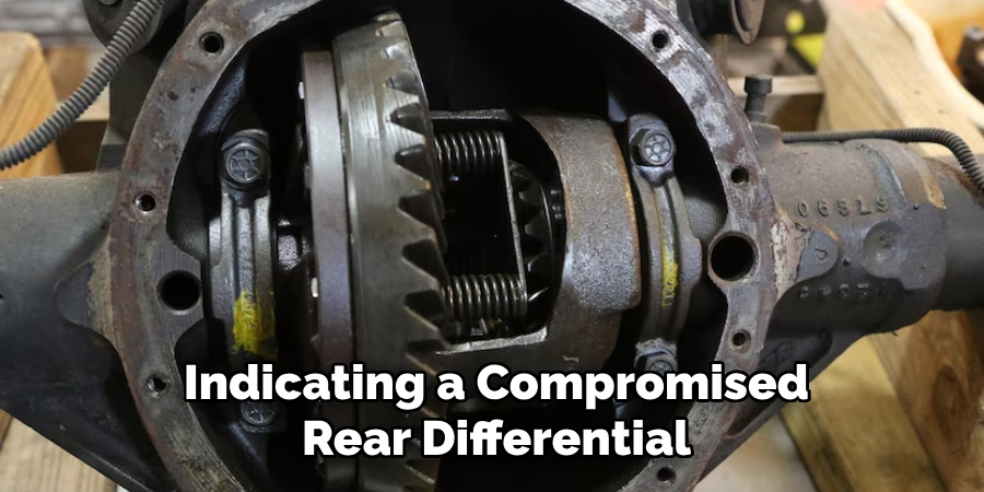 Indicating a Compromised Rear Differential
