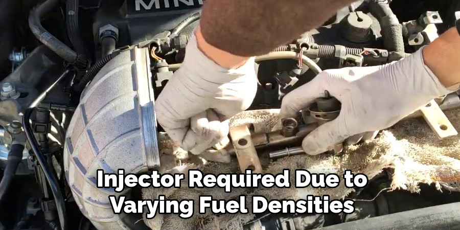 Injector Required Due to Varying Fuel Densities