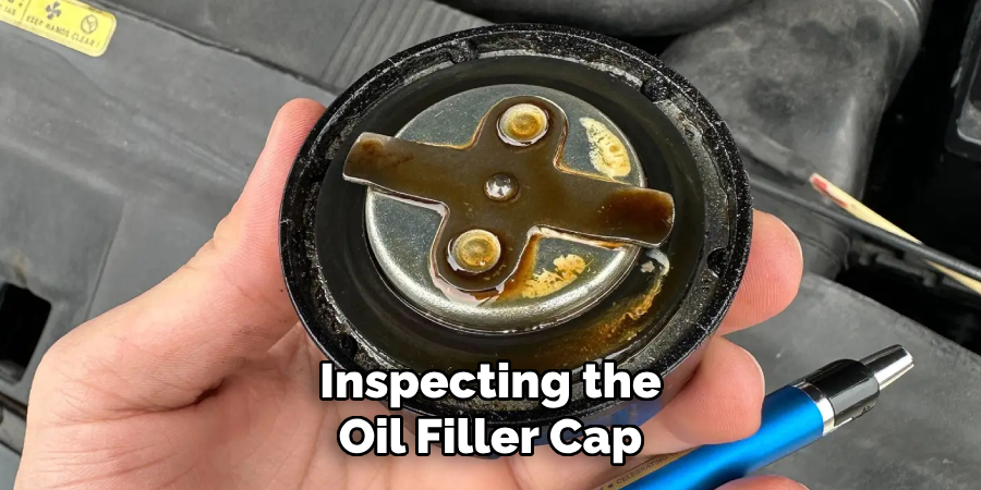 Inspecting the Oil Filler Cap