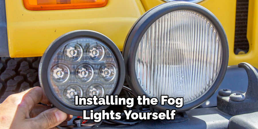 Installing the Fog Lights Yourself
