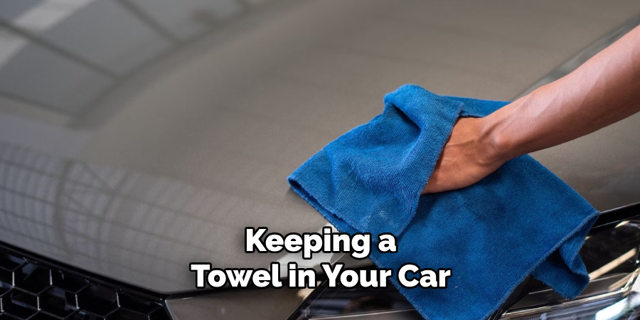 Keeping a Towel in Your Car