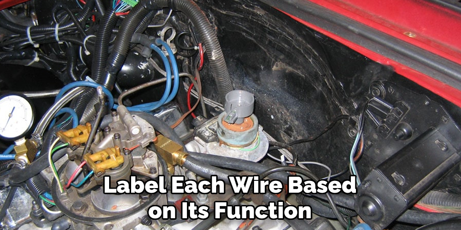 Label Each Wire Based on Its Function
