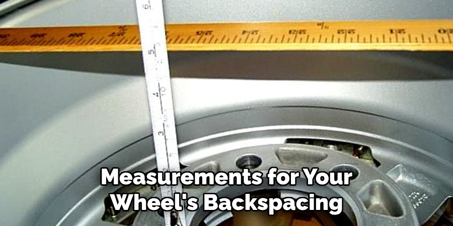 Measurements for Your Wheel's Backspacing