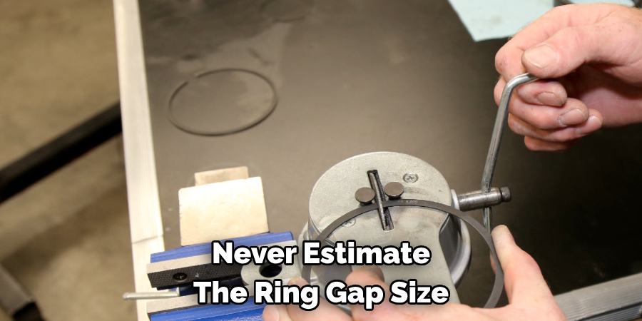 Never Estimate The Ring Gap Size