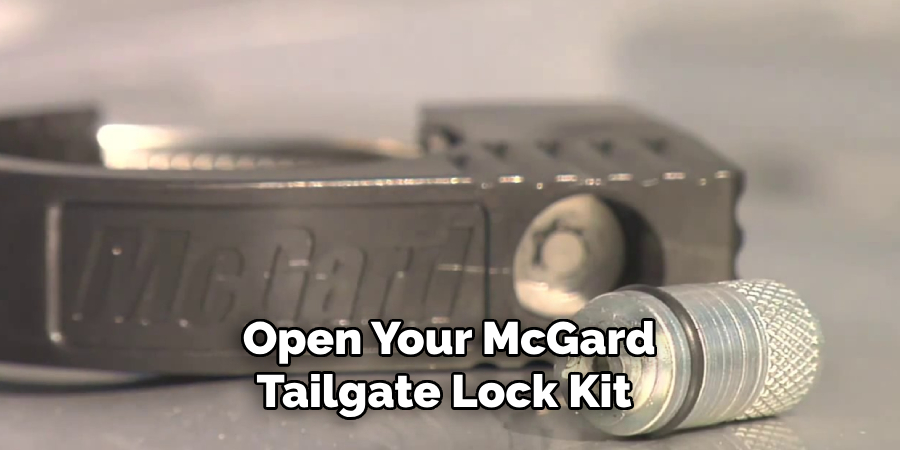 Open Your McGard Tailgate Lock Kit