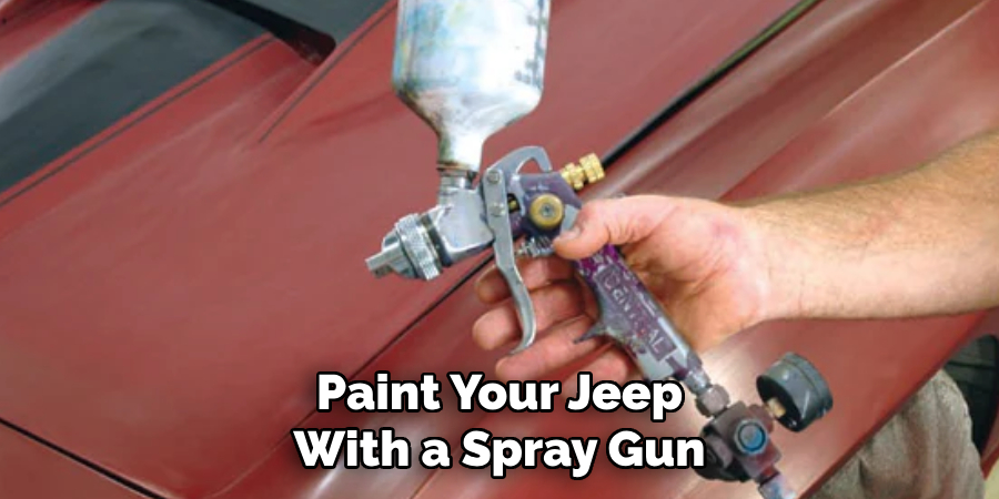 Paint Your Jeep With a Spray Gun