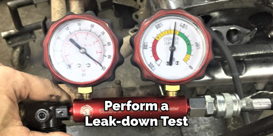 Perform a Leak-down Test