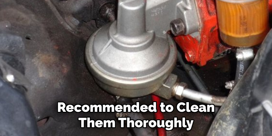 Recommended to Clean Them Thoroughly