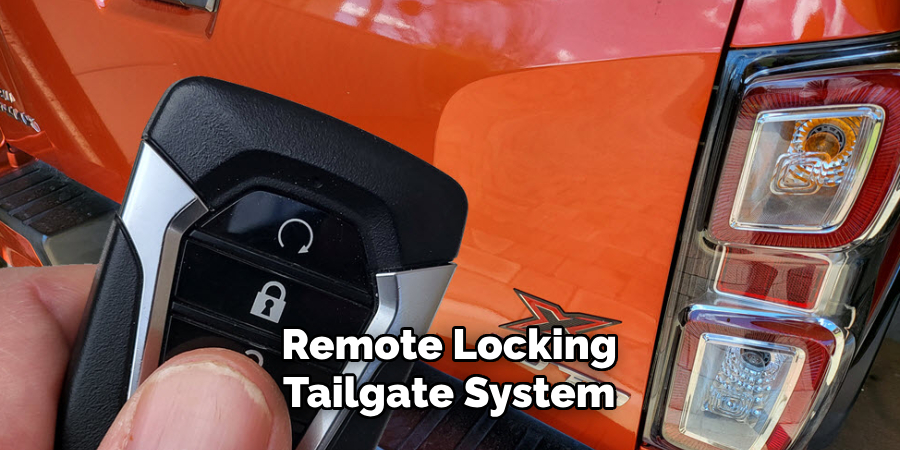 Remote Locking Tailgate System
