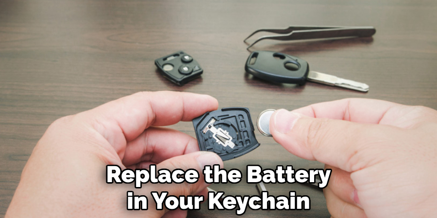 Replace the Battery in Your Keychain