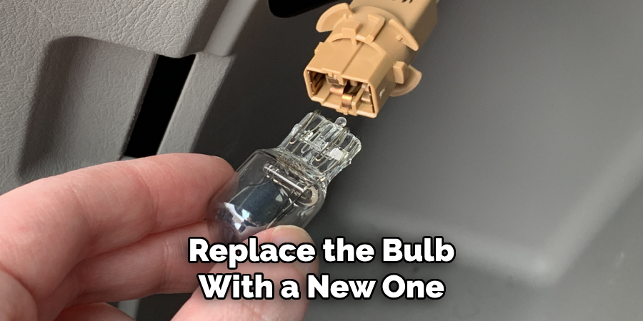 Replace the Bulb With a New One