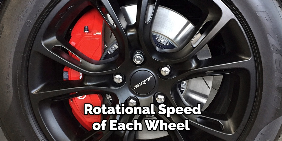  Rotational Speed of Each Wheel