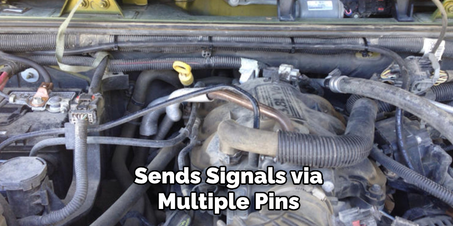 Sends Signals via Multiple Pins