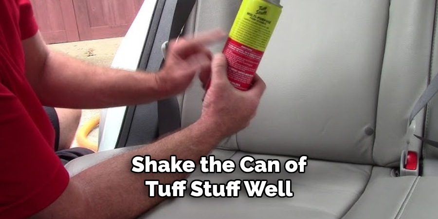 Shake the Can of Tuff Stuff Well 